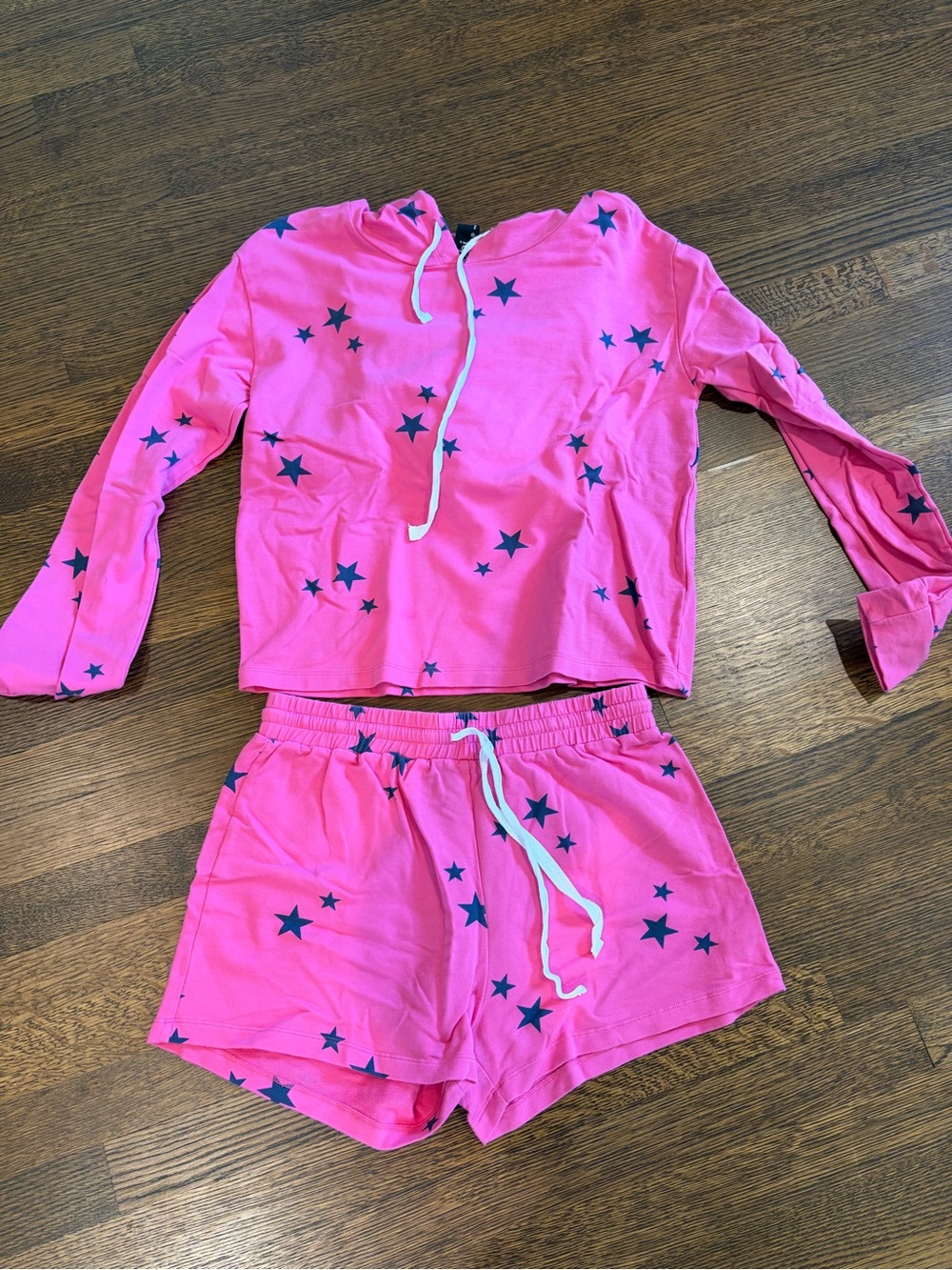 Bobbi Pink Star-Print Set
